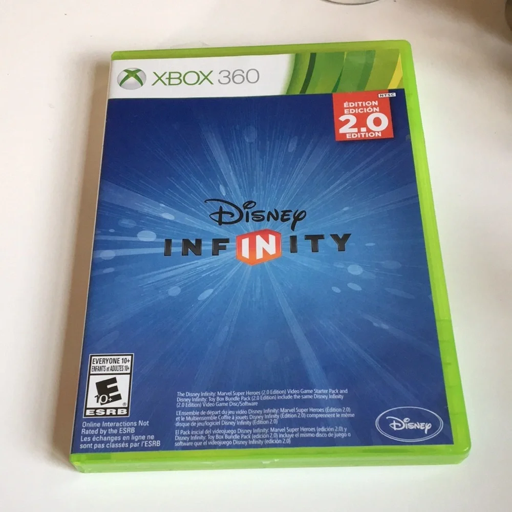 Disney Infinity 2.0 Game & Characters 5 pieces-EUC